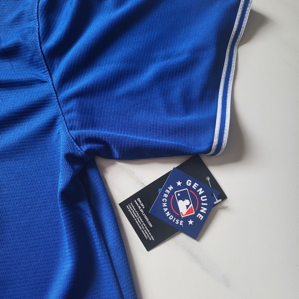 Nike Blue Jays Royal Blue Men's Baseball Jersey Tre YESAVAGE - Picture 3 of 6